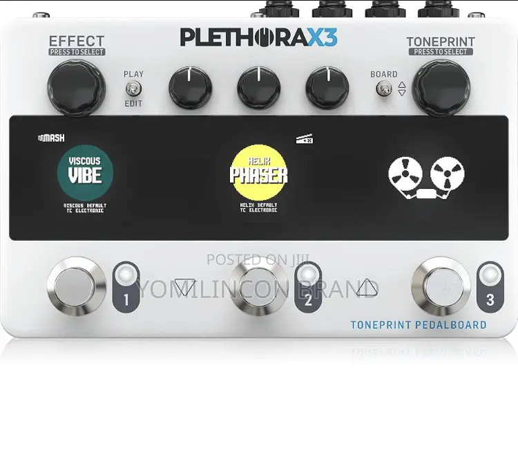 Tc Electronicsplethora X3 With Multiple Effects
