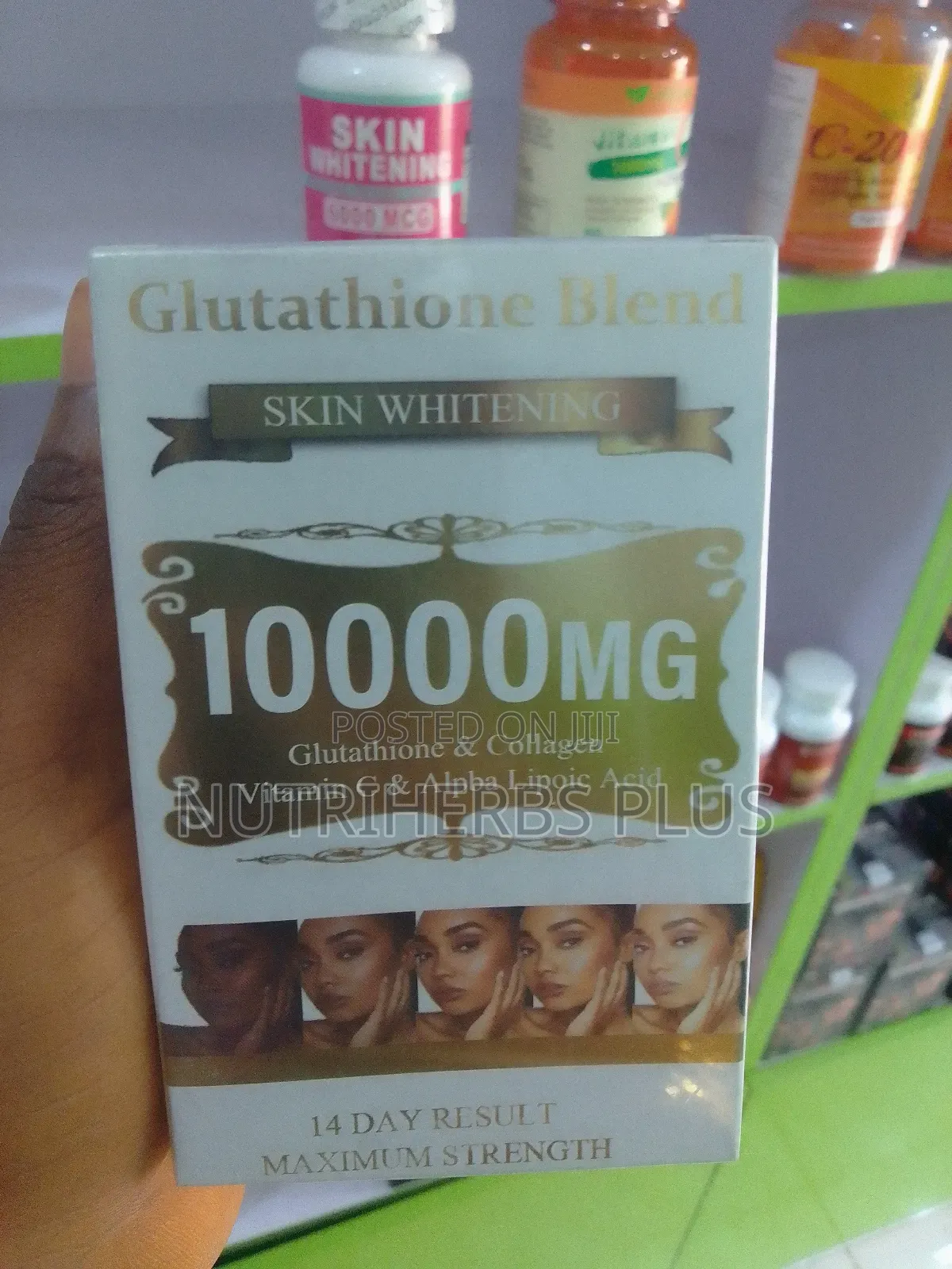 Nature's Cure - Glutathione Blend Skin Whitening 10000mg