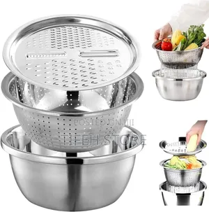 3 in 1 Stainless Sieve