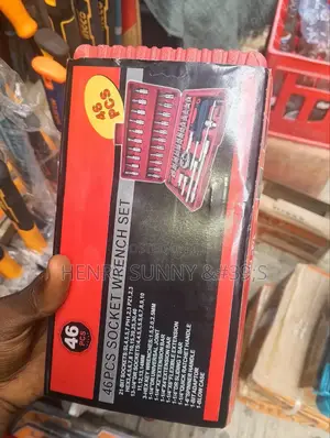 46 Pc's of Socket Wrench Set