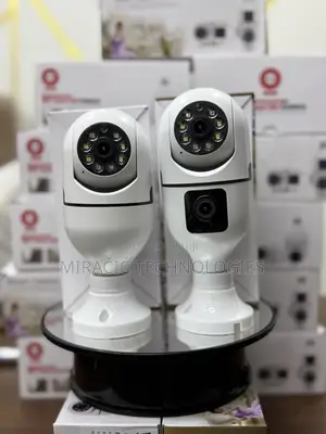 Bulb CCTV 2 Lens Wifi Camera