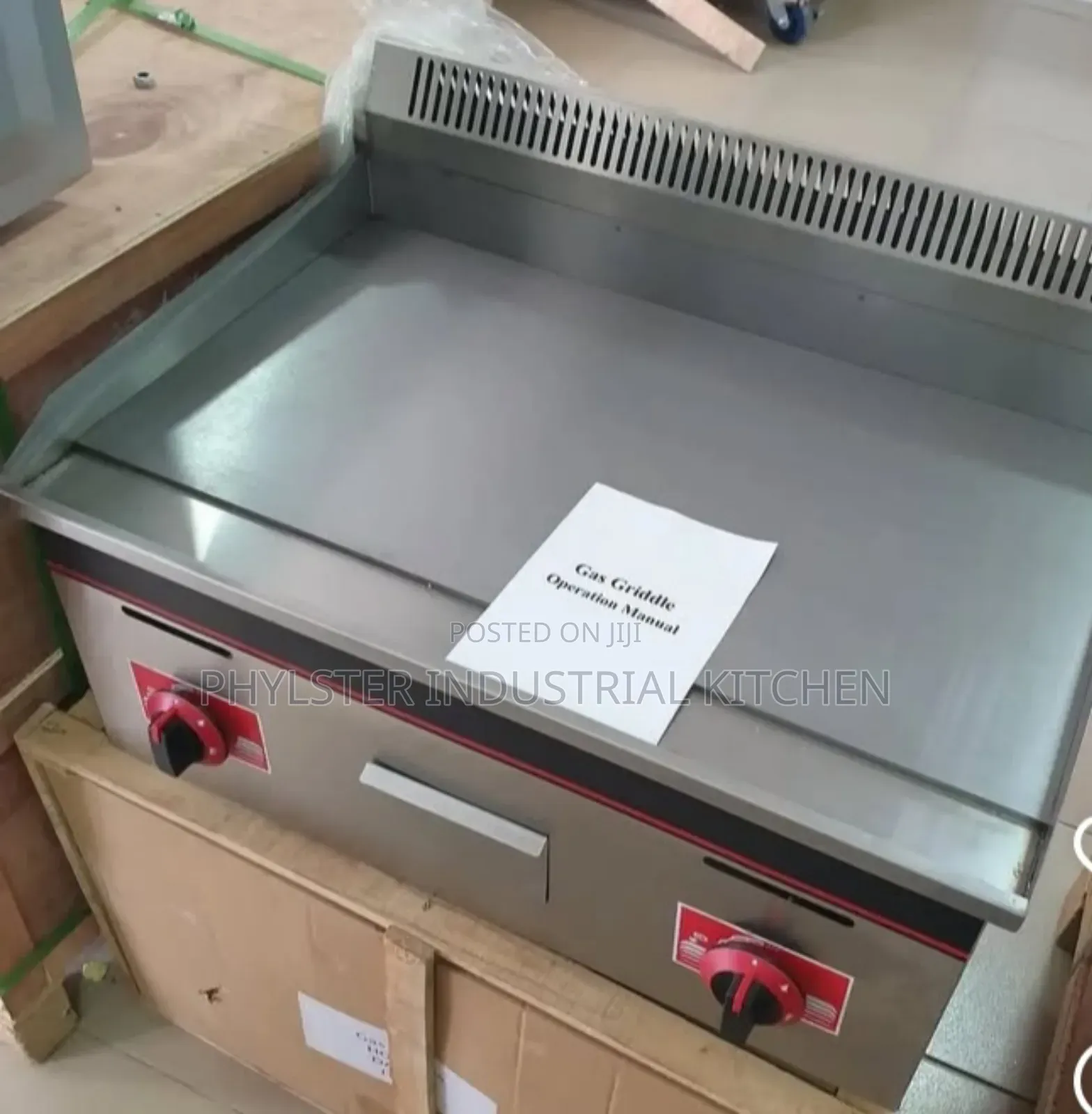Gas Contact Griddle Smooth