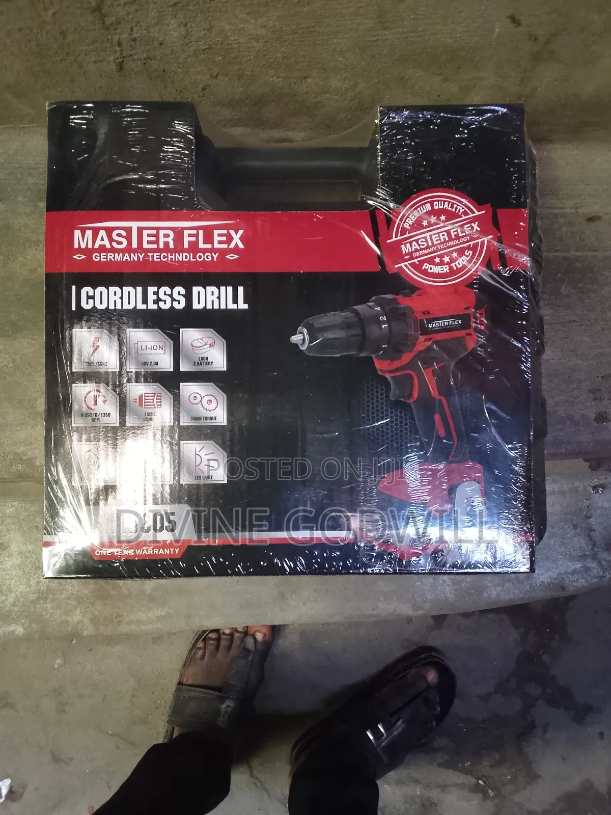 Master Flex Cordless Drill Machine