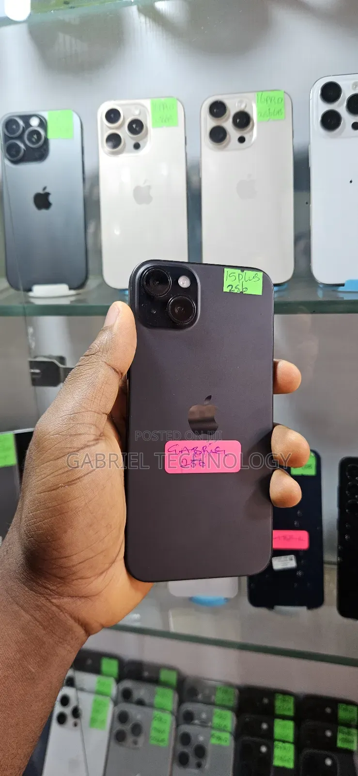 Apple iPhone 15 Plus 256 GB Black