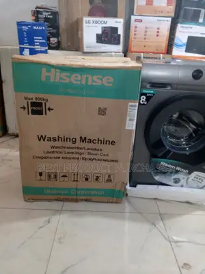 Hisense 8kg Front Loader – Inverter Quiet Wash