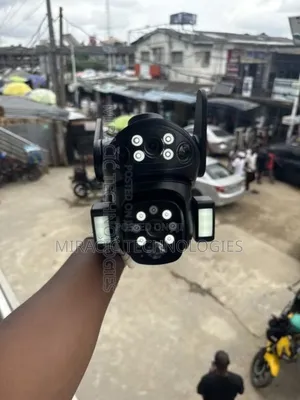 V380pro Dual 2 Lens Solar Camera
