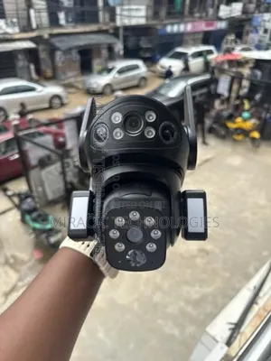 V380pro Dual 2 Lens Solar Camera