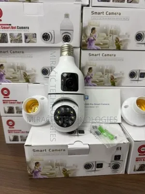 Bulb CCTV 2 Lens Wifi Camera