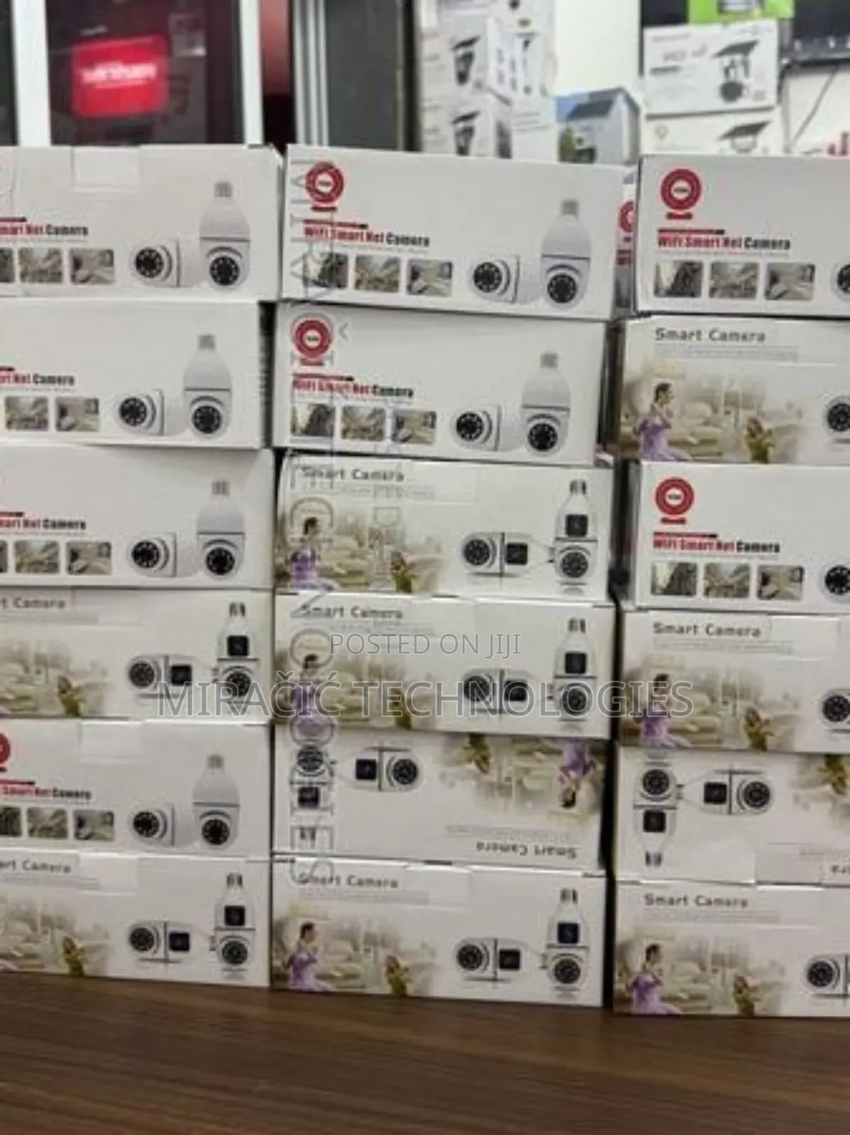 Bulb CCTV 2 Lens Wifi Camera