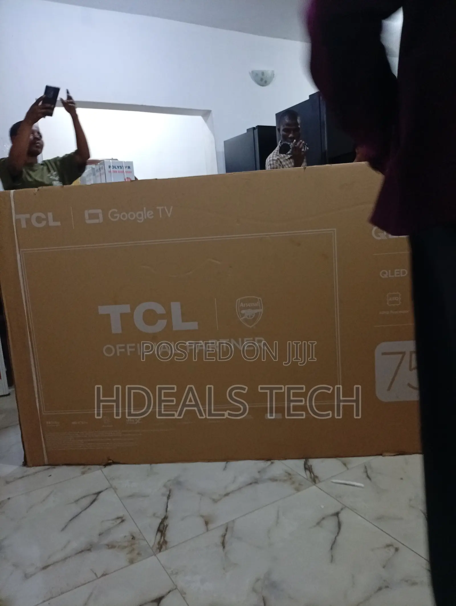 Tcl 75” 4k Qled Tv – Clear Visual