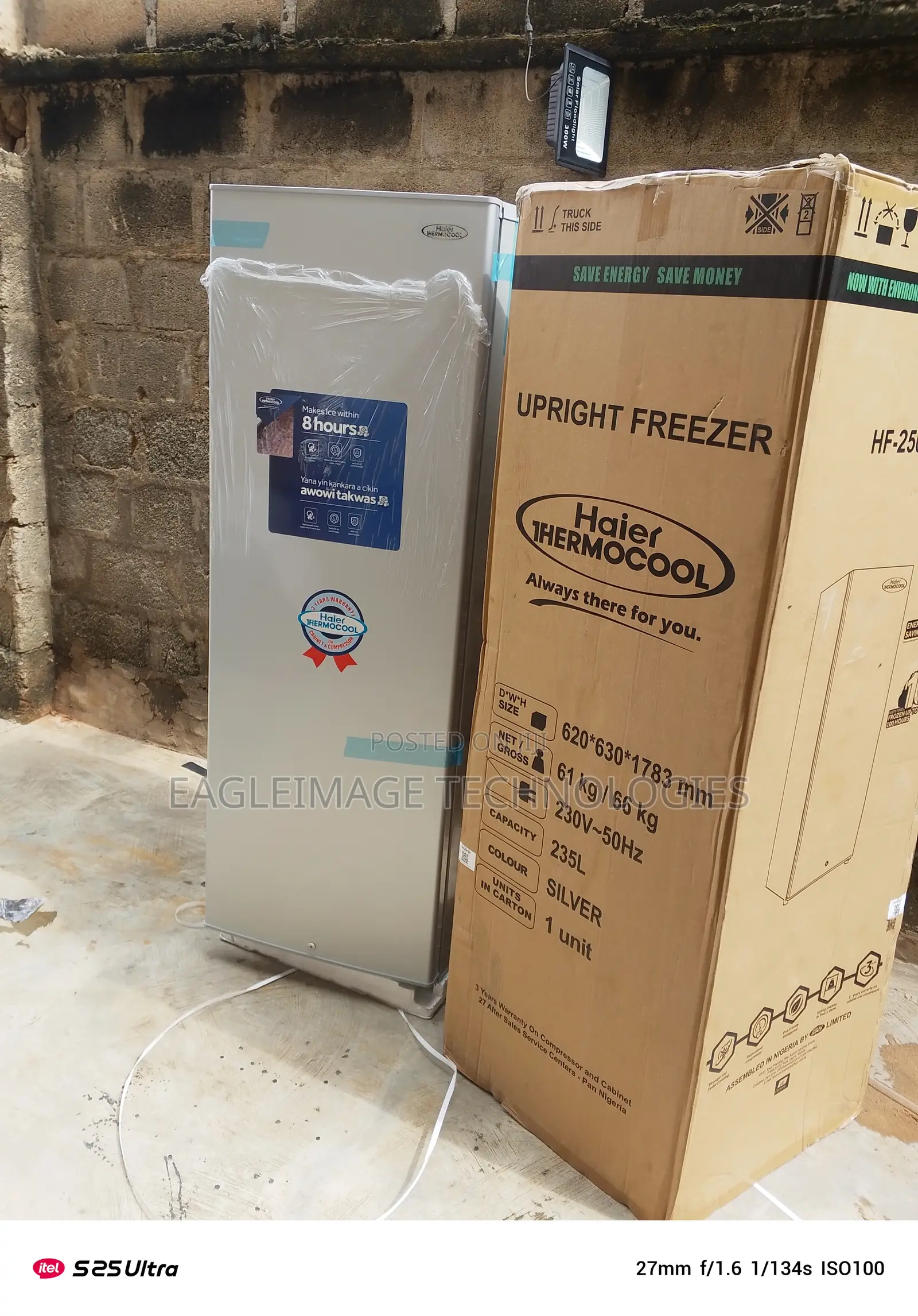 Experience Superior Cooling – Haier Thermocool 235l Upright Freezer