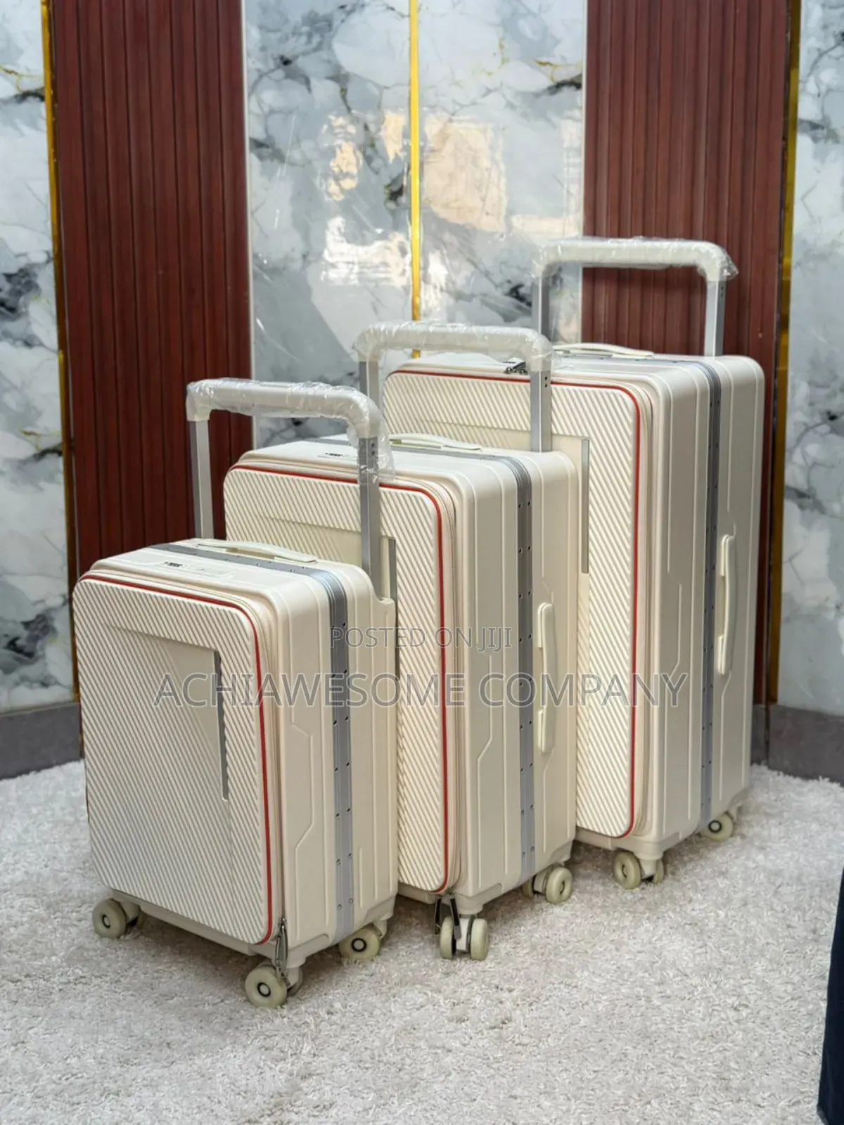 Classic Unbreakable Rubber Luggage