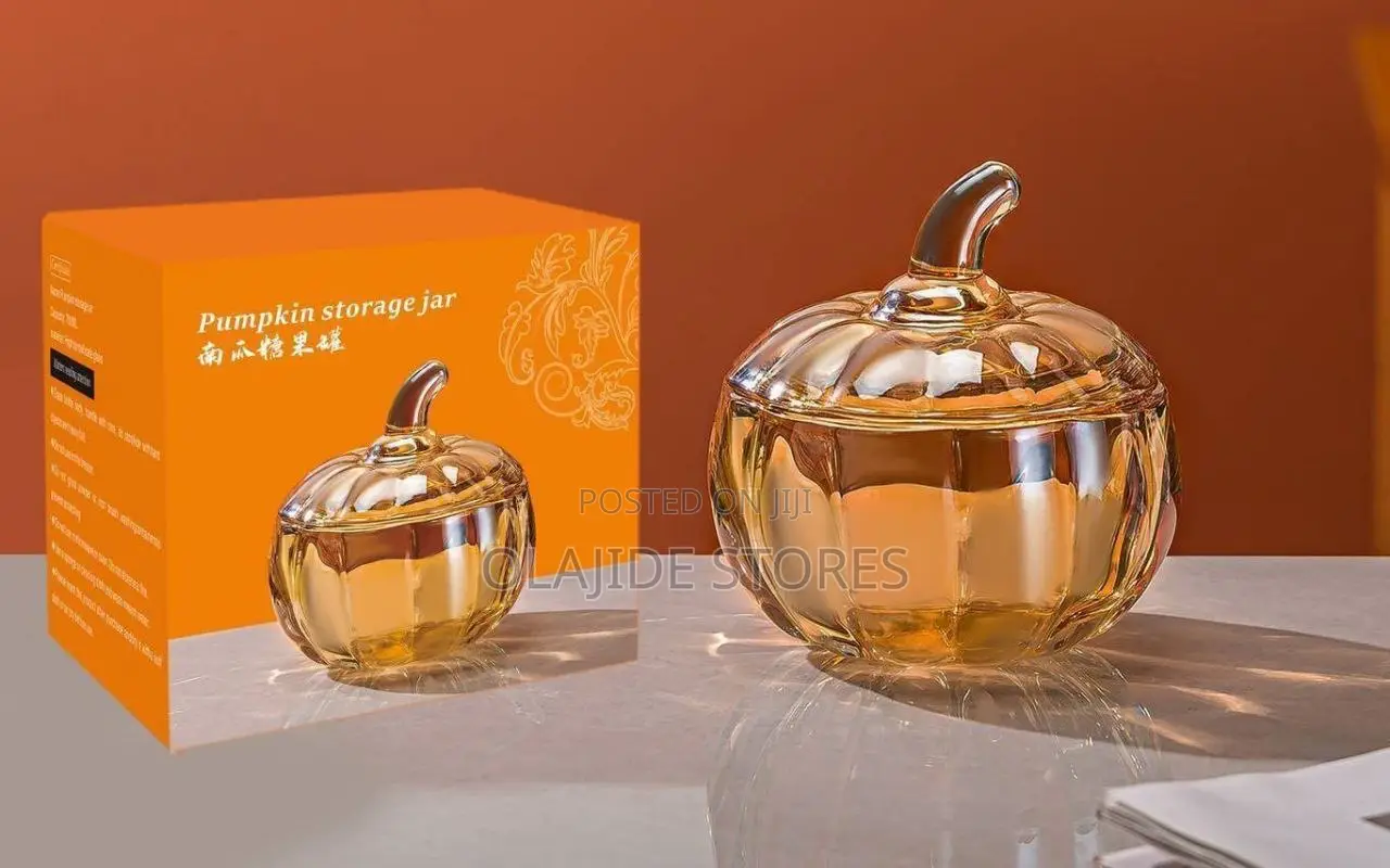 Pumpkin Storage Jar