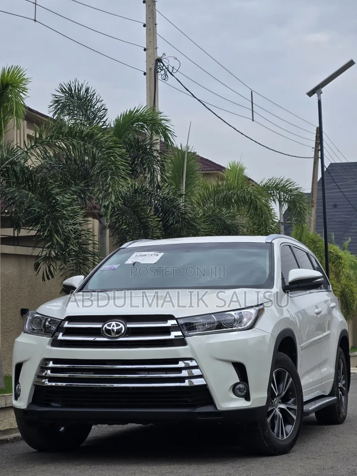Toyota Highlander 2016 White