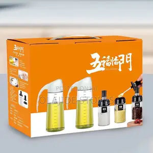 Oil Spray Bottles And Spice Jar Combo