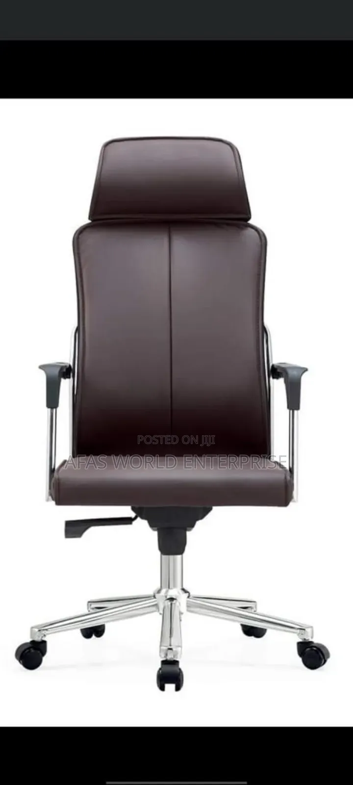 Office Chair With Swivel and Headrest