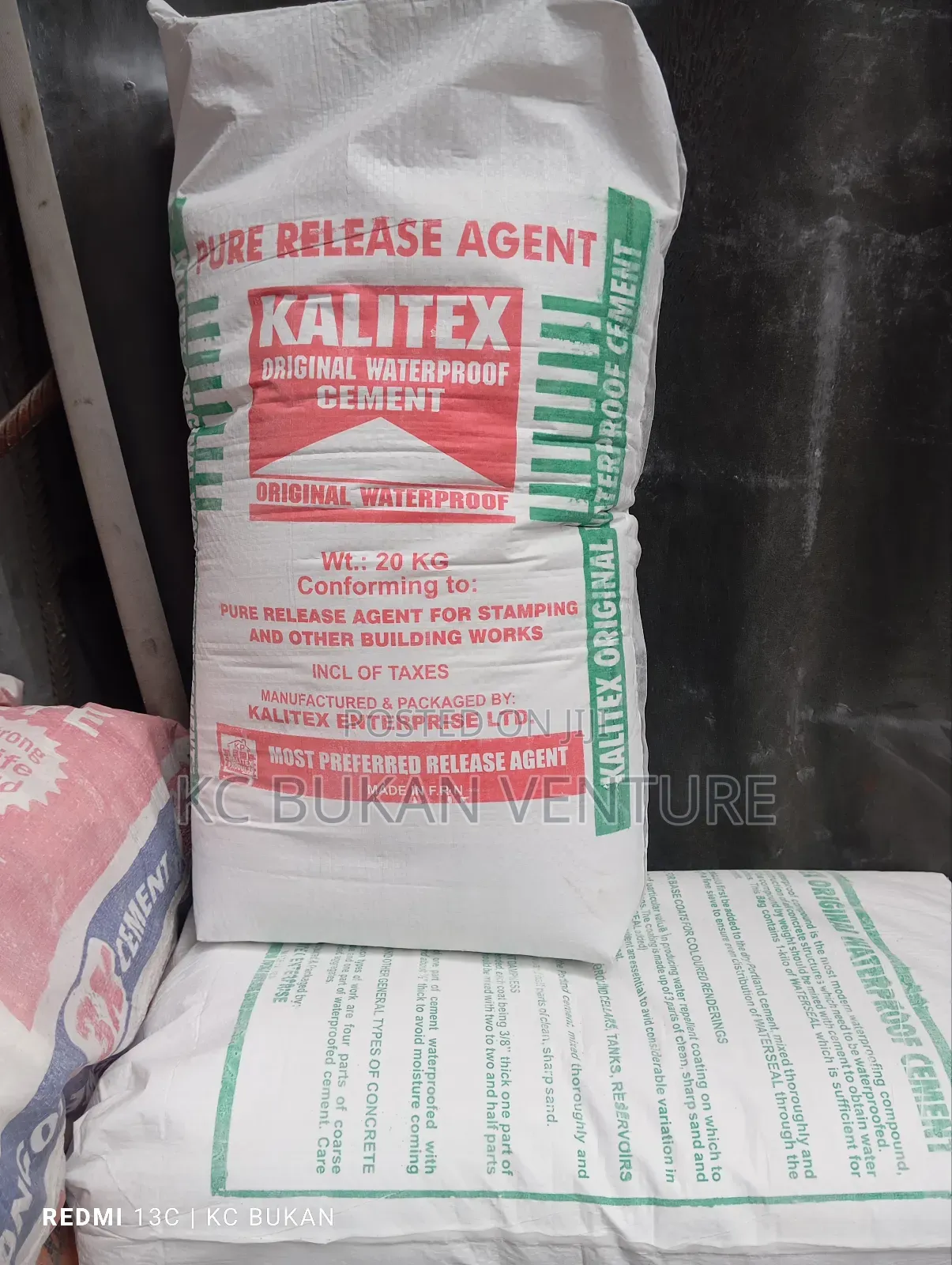 Kalitex Original Waterproof Cement