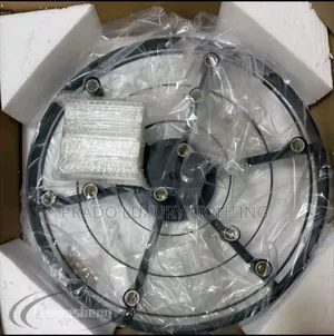 Black Crystal Chandelier Light