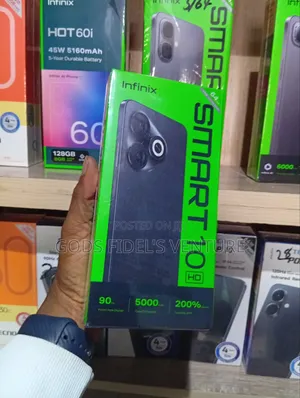 New Infinix Smart 10 HD 64 GB Black