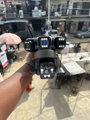 V380 3 Lens Solar Camera