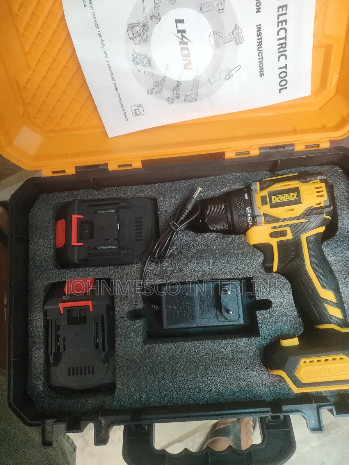 Brushless Cordless Drill