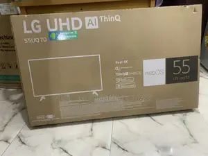 Lg 55uq70 Uhd Smart Tv 55" - New, Α5 Gen5 Ai Processor for Smart Home
