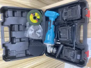 36v Electric Angle Grinder With Accessories and 2 Batteries