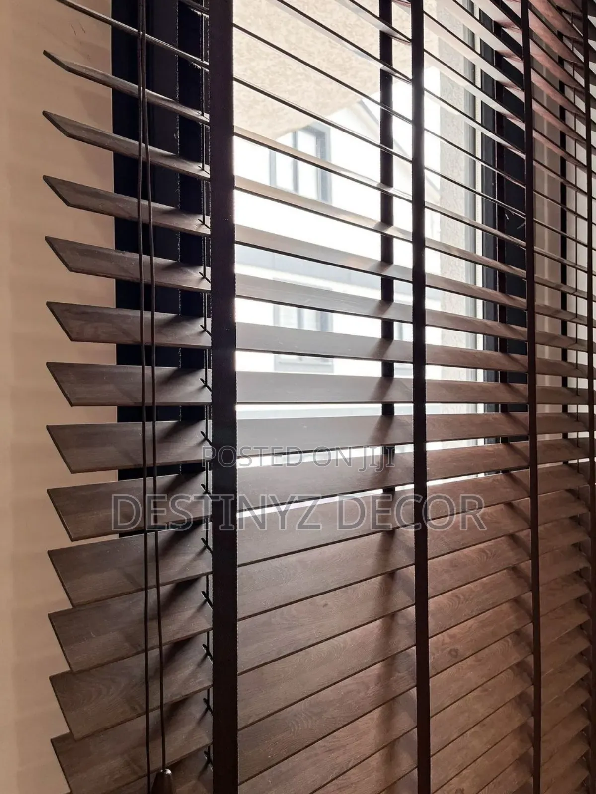 Airy Wooden Blinds