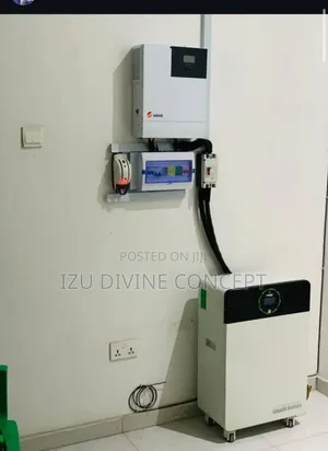 6kva Inverter Setup and 15kwh Lithium Battery Backup