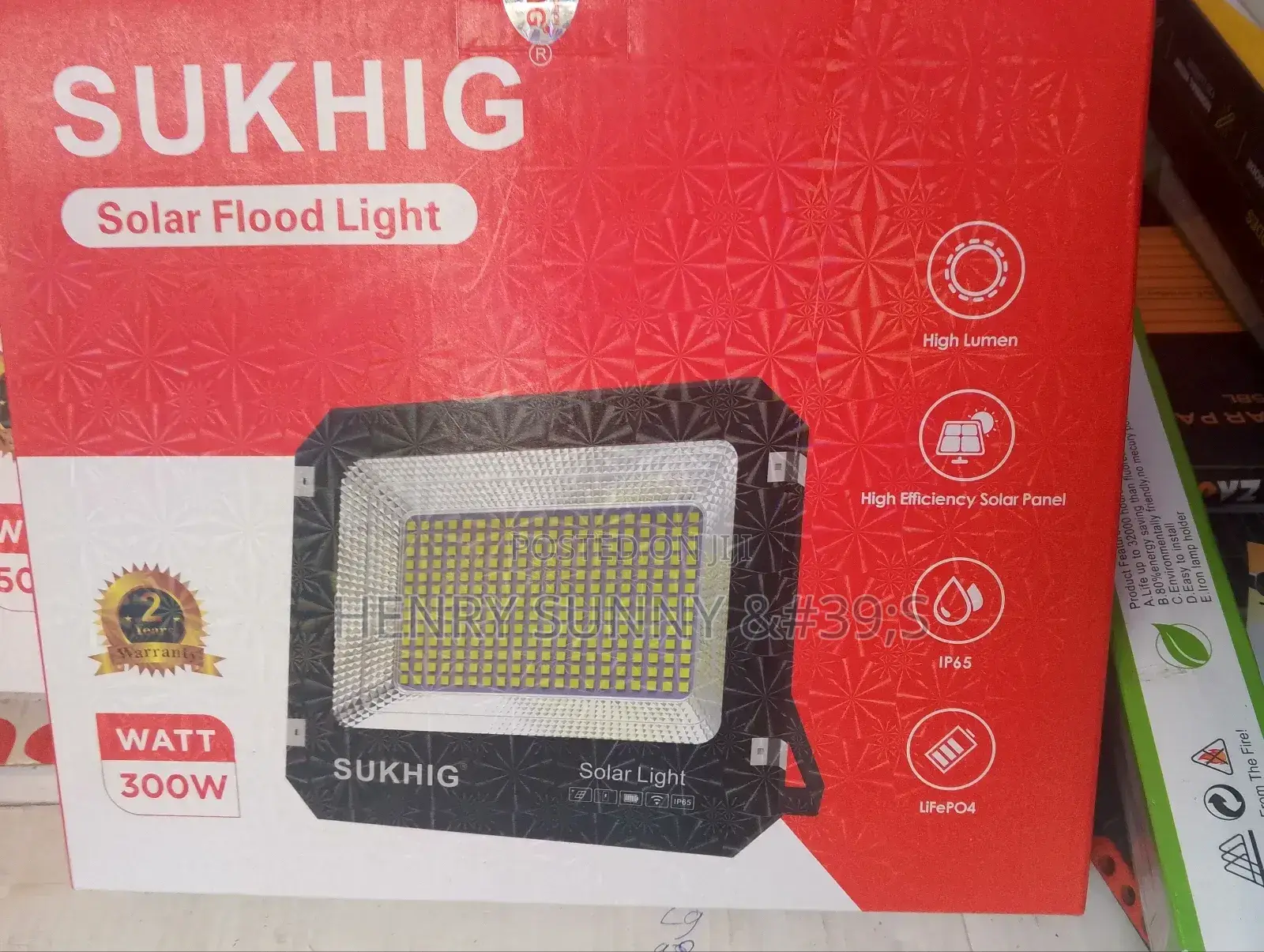 Sukhig Solar Flood Light