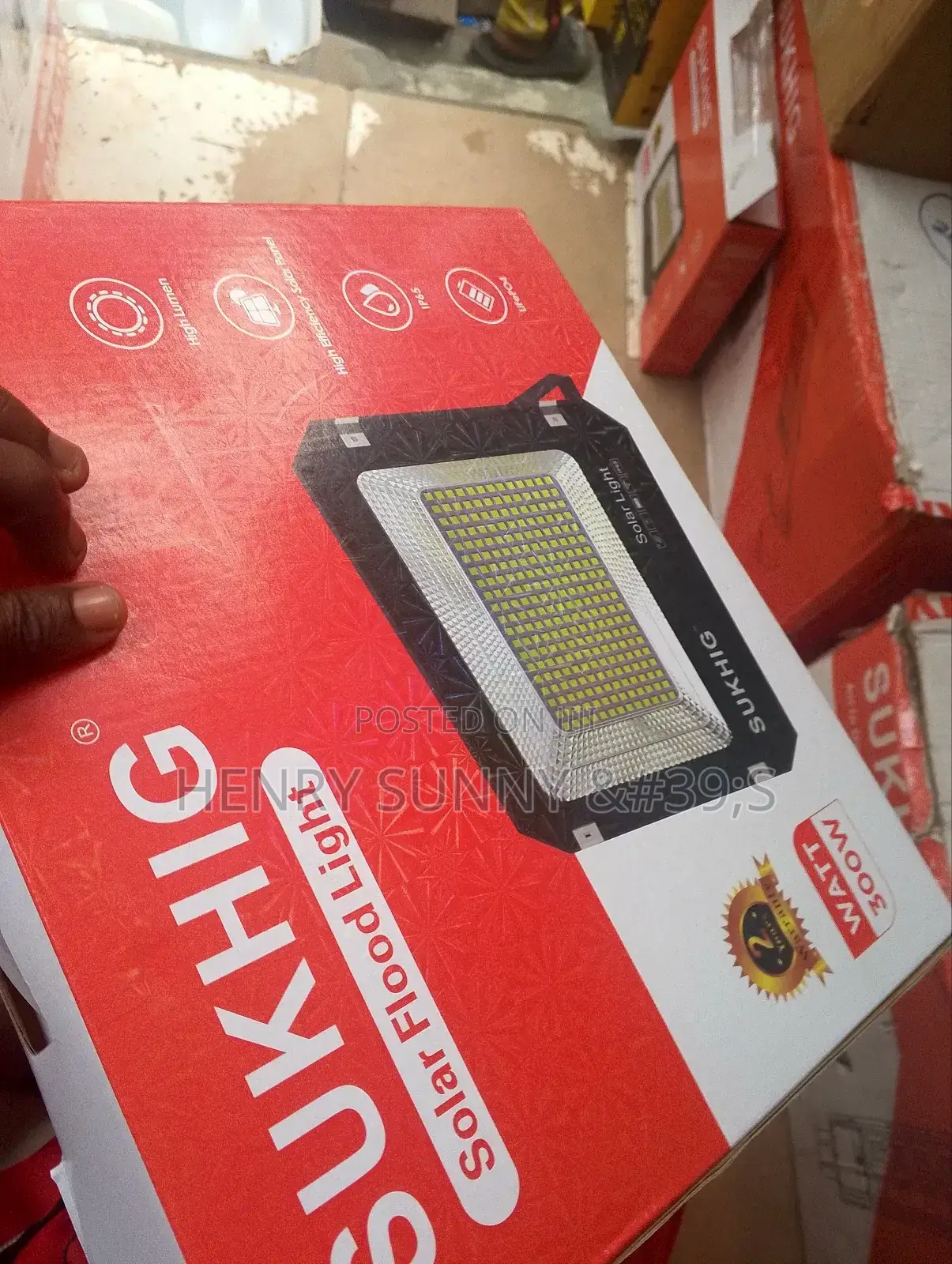 Sukhig Solar Flood Light