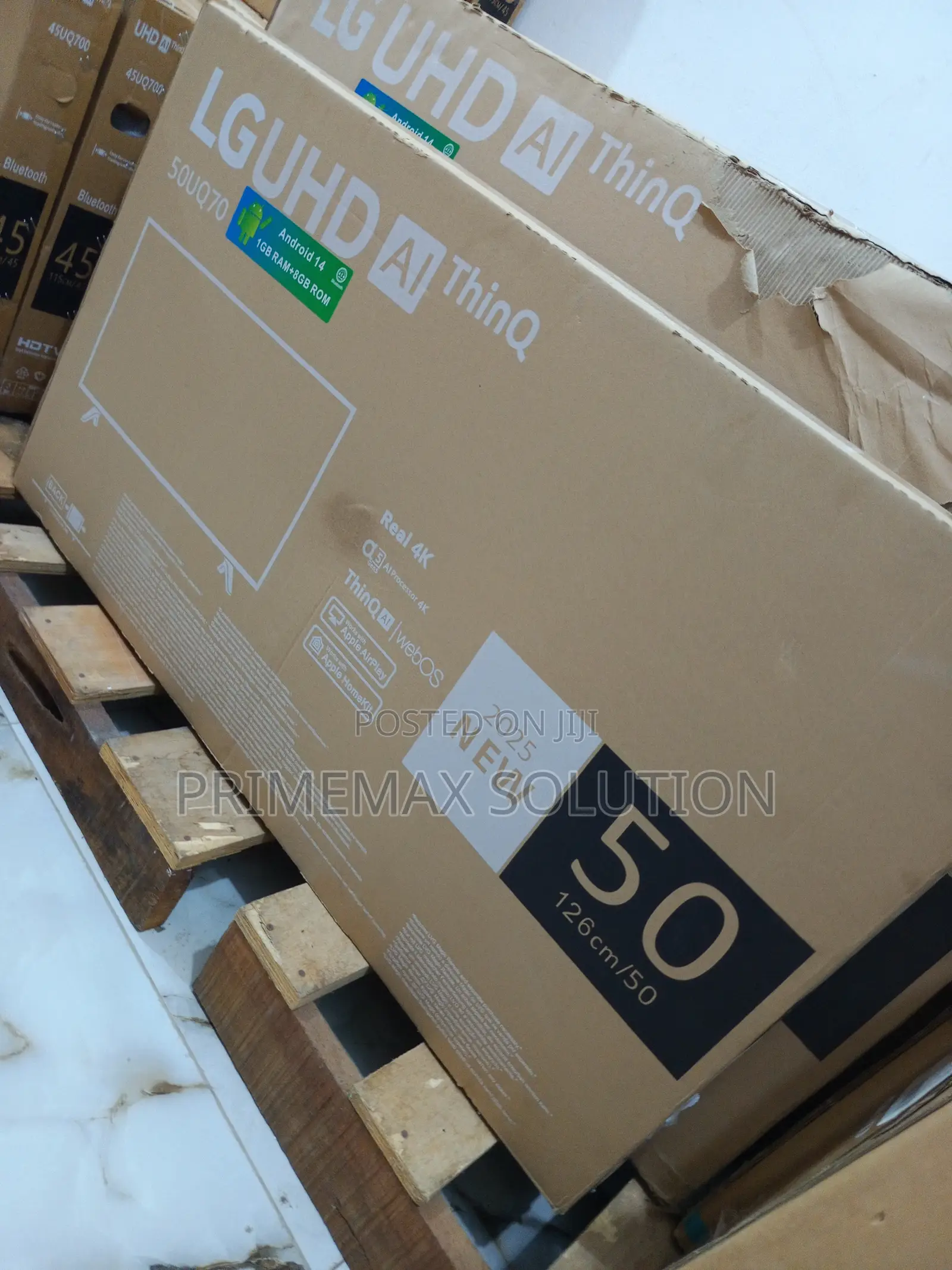 Lg 50" Uhd Smart Tv With Ai Thinq