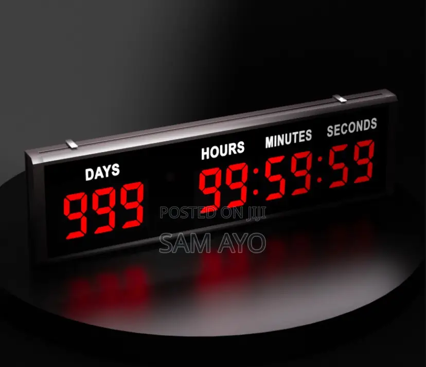 Supermarket Gym Led Digital Timer Clock Examination Countdown