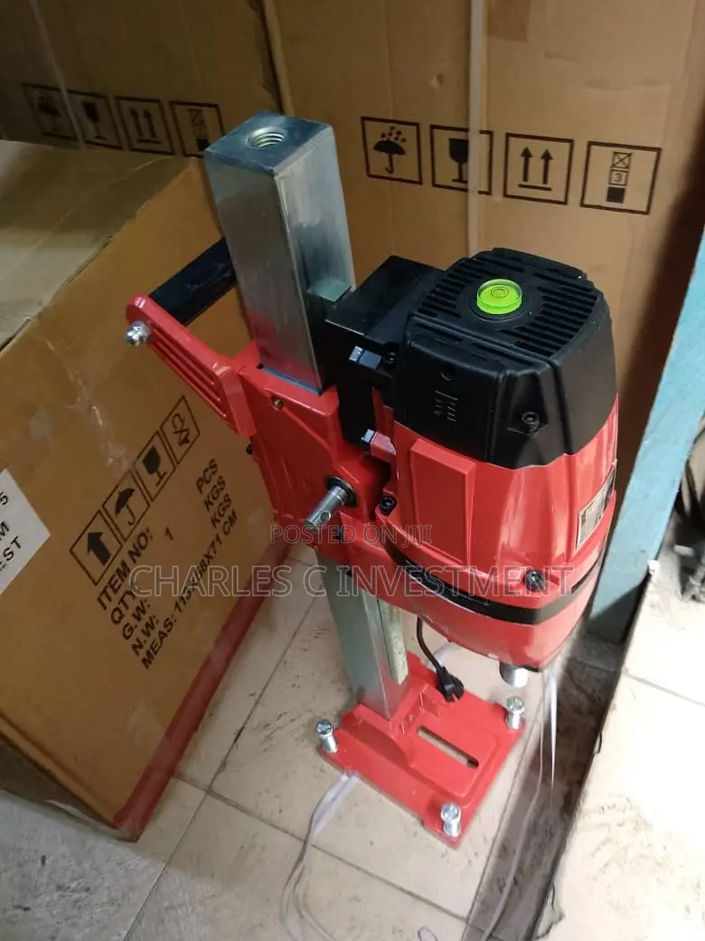 Concrete Core Drilling Machine - Heavy Duty, Diamond Bit Compatible