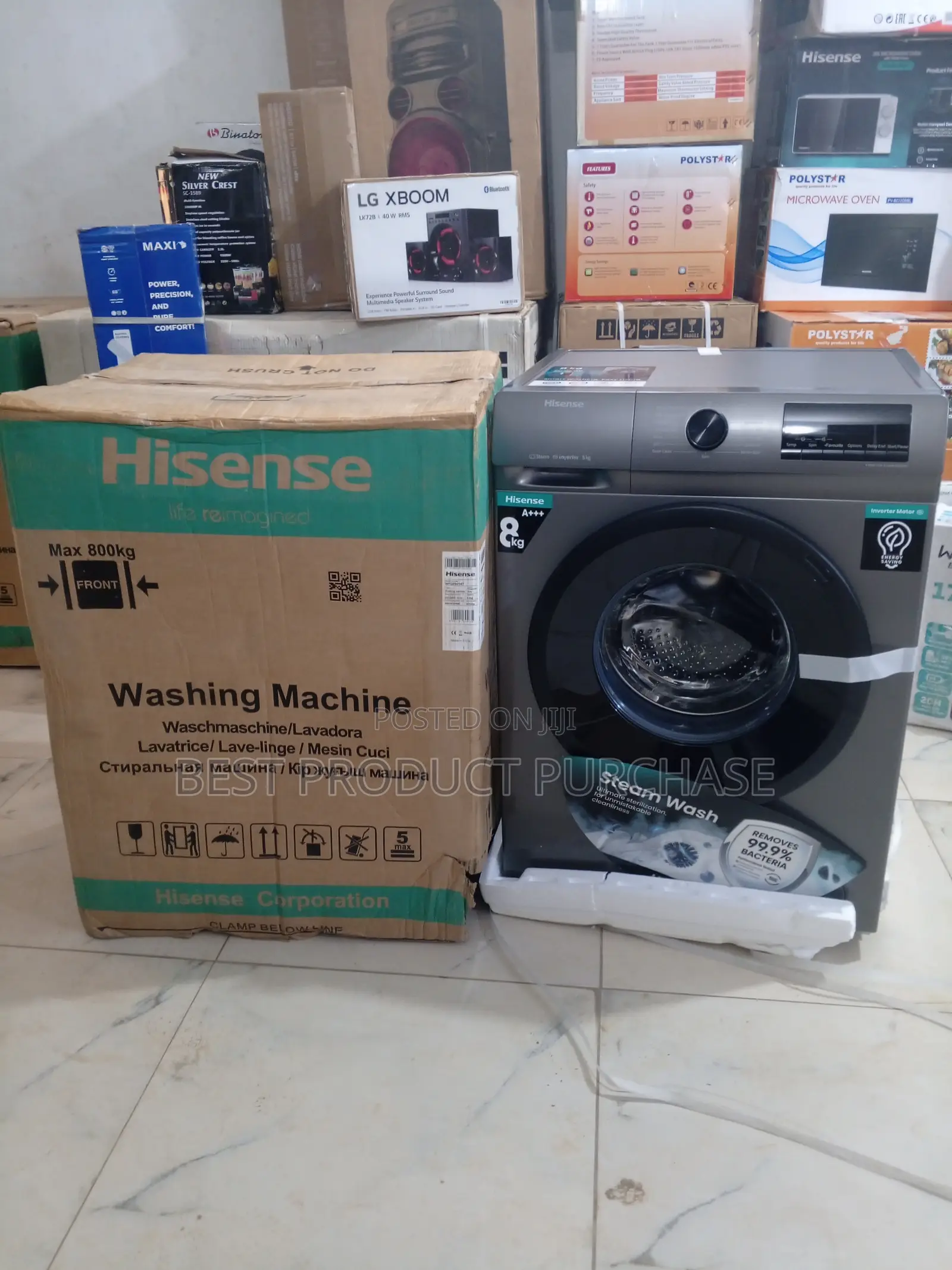 Eco-Friendly Durable – Hisense Front Load Washer