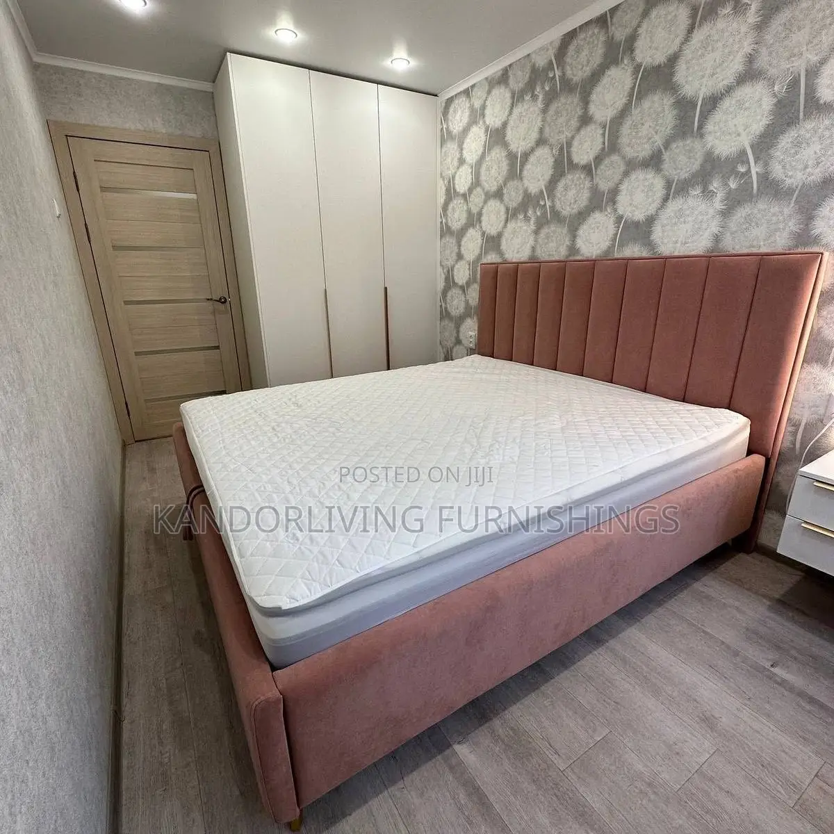 Luxury Padded Bed Frame 4.5 by 6