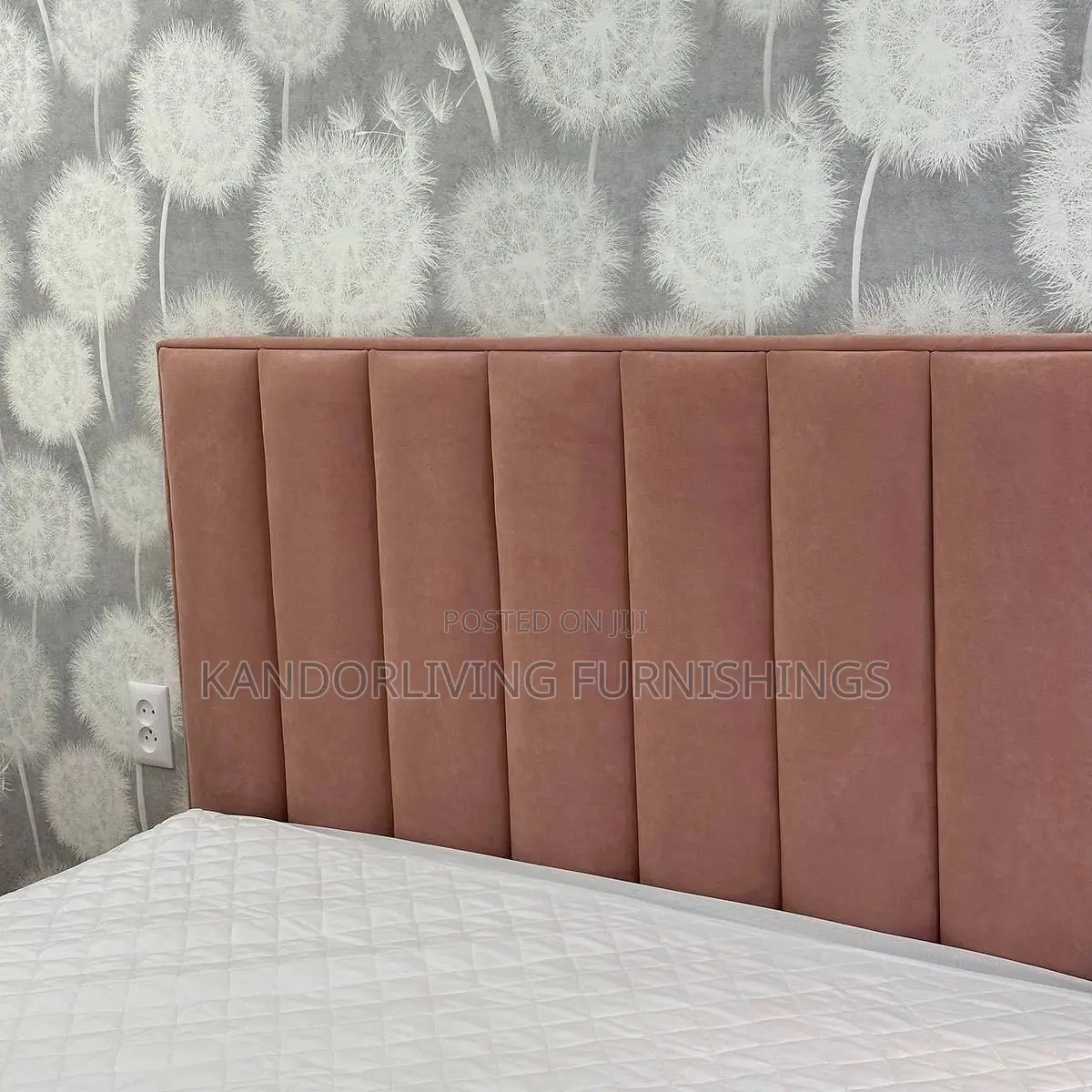Luxury Padded Bed Frame 4.5 by 6