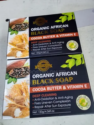 Organic African Black Soap