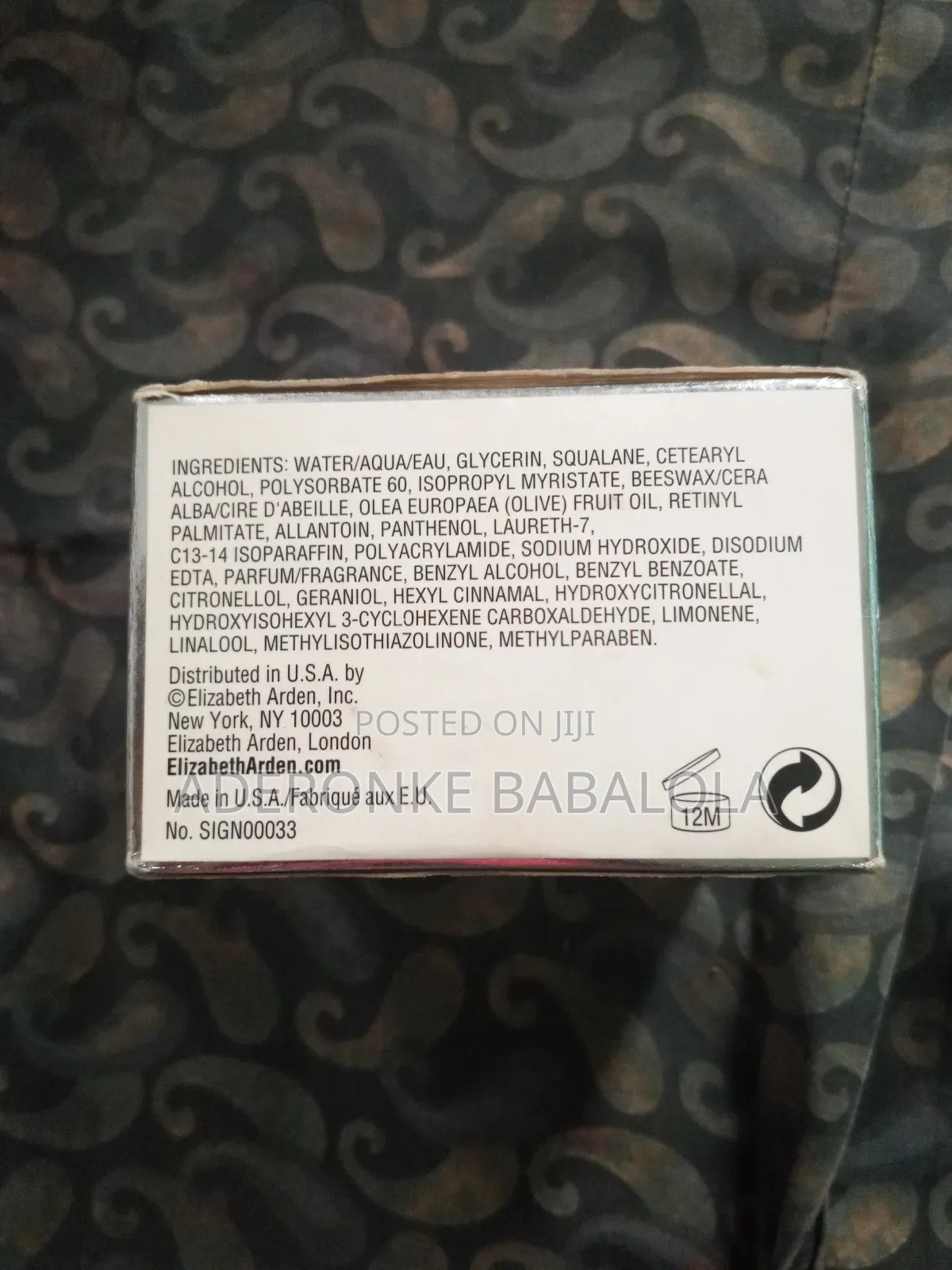 Elizabeth Arden's Visible Difference Body Lotion