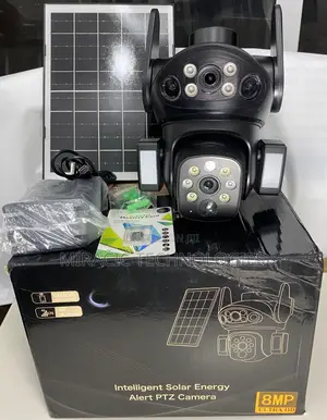 CCTV Camera V380pro Solar Camera 8mp