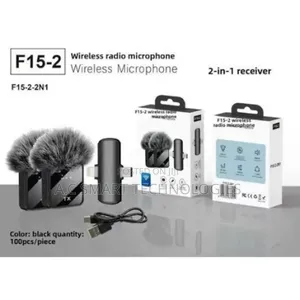 F15-2 Dual Noise Cancellation Wireless Microphone