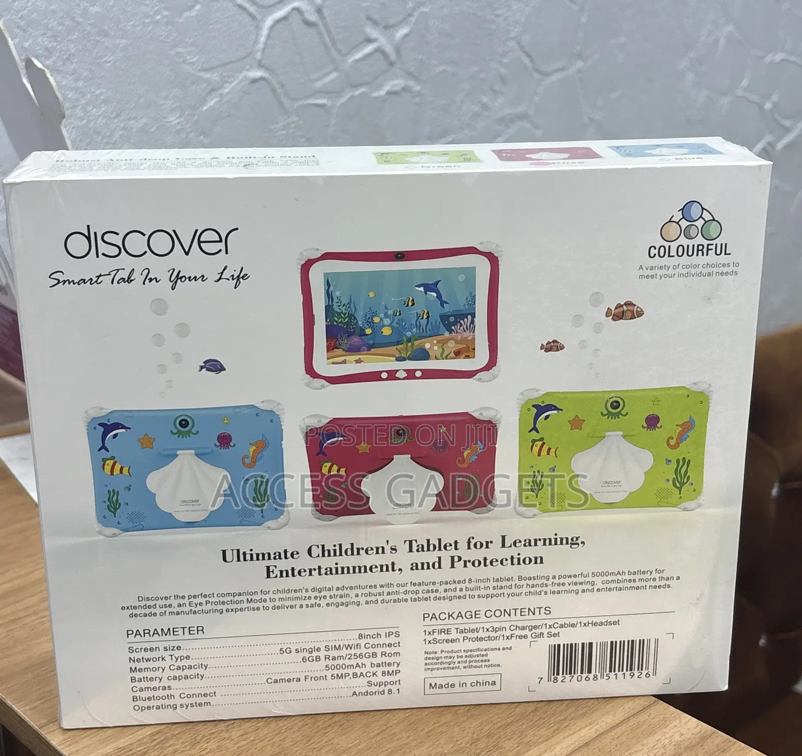 New Discover Fire4 256 GB Pink