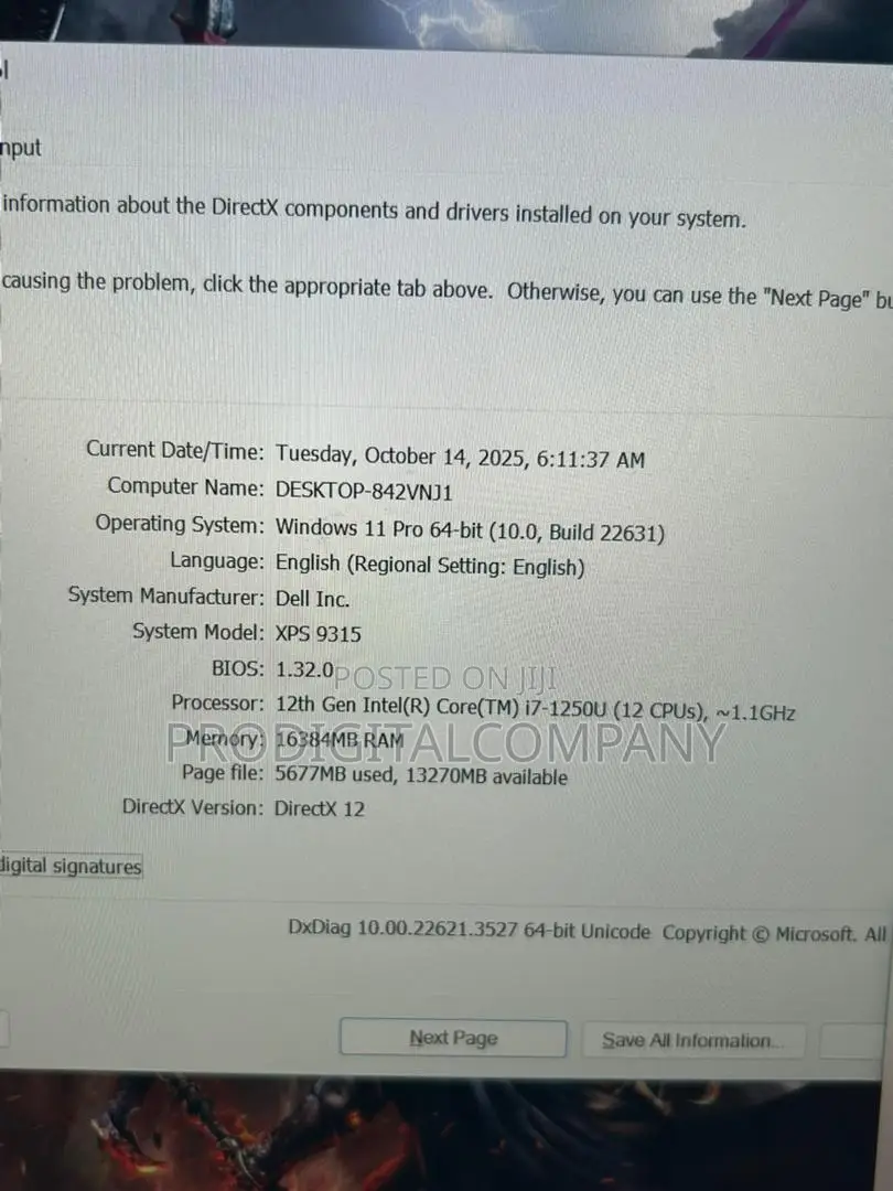Laptop Dell XPS 13 16GB Intel Core i7 SSD 512GB
