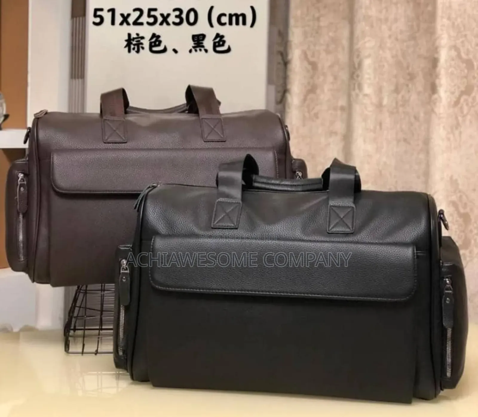 Quality Leather Duffle Bag