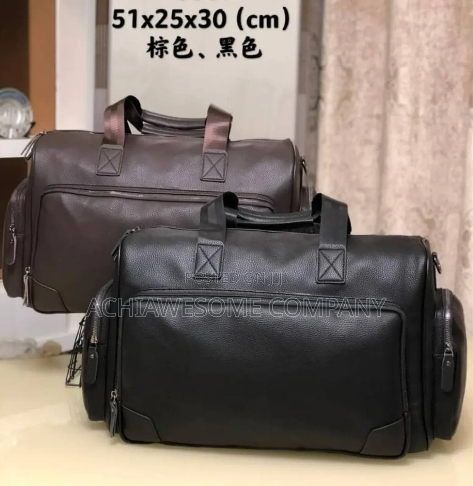 Quality Leather Duffle Bag