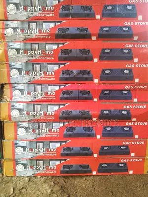 Brand New Happy Home 2-burner Stainless Steel Gas Cooker