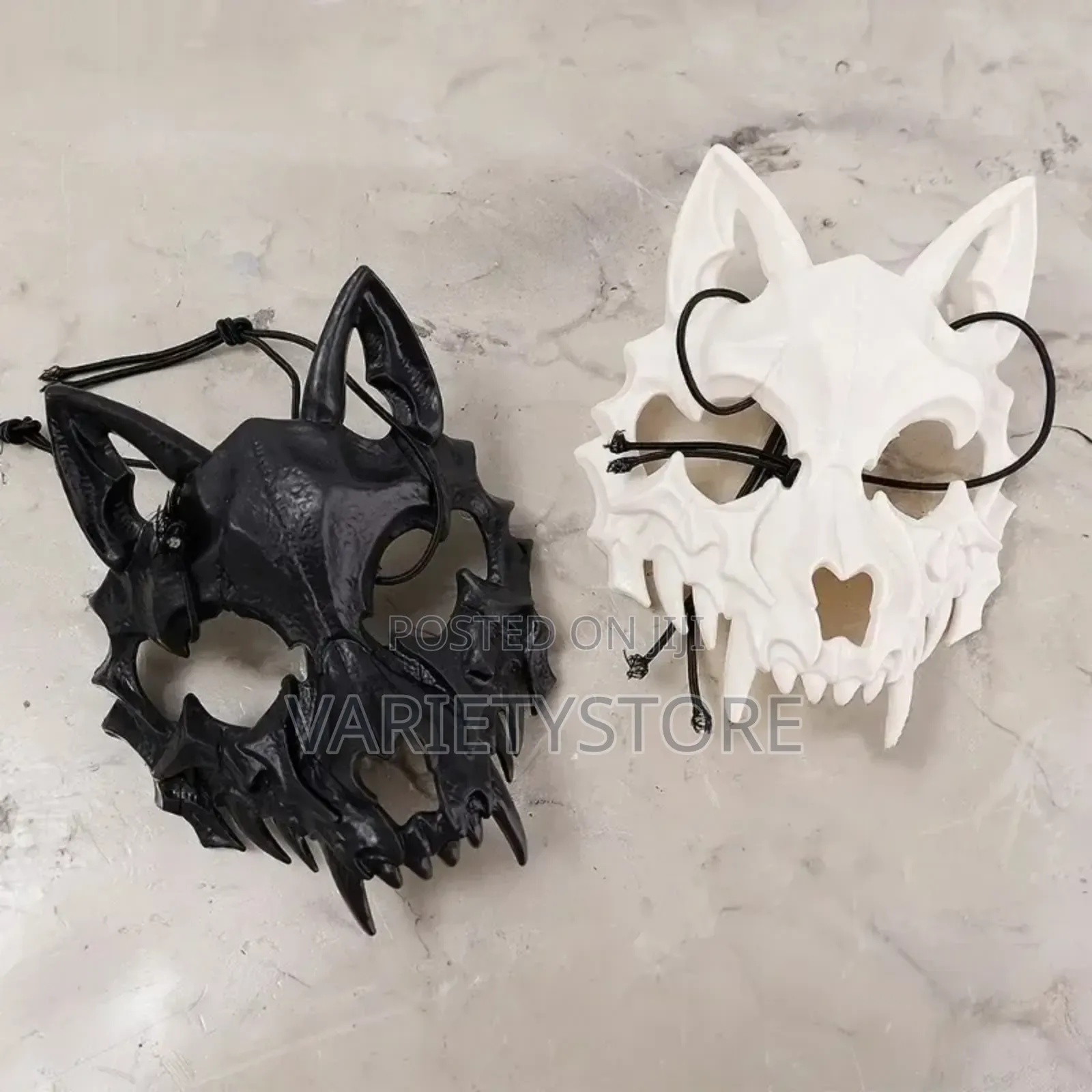 Animal Skeleton Halloween Prop Half Mask