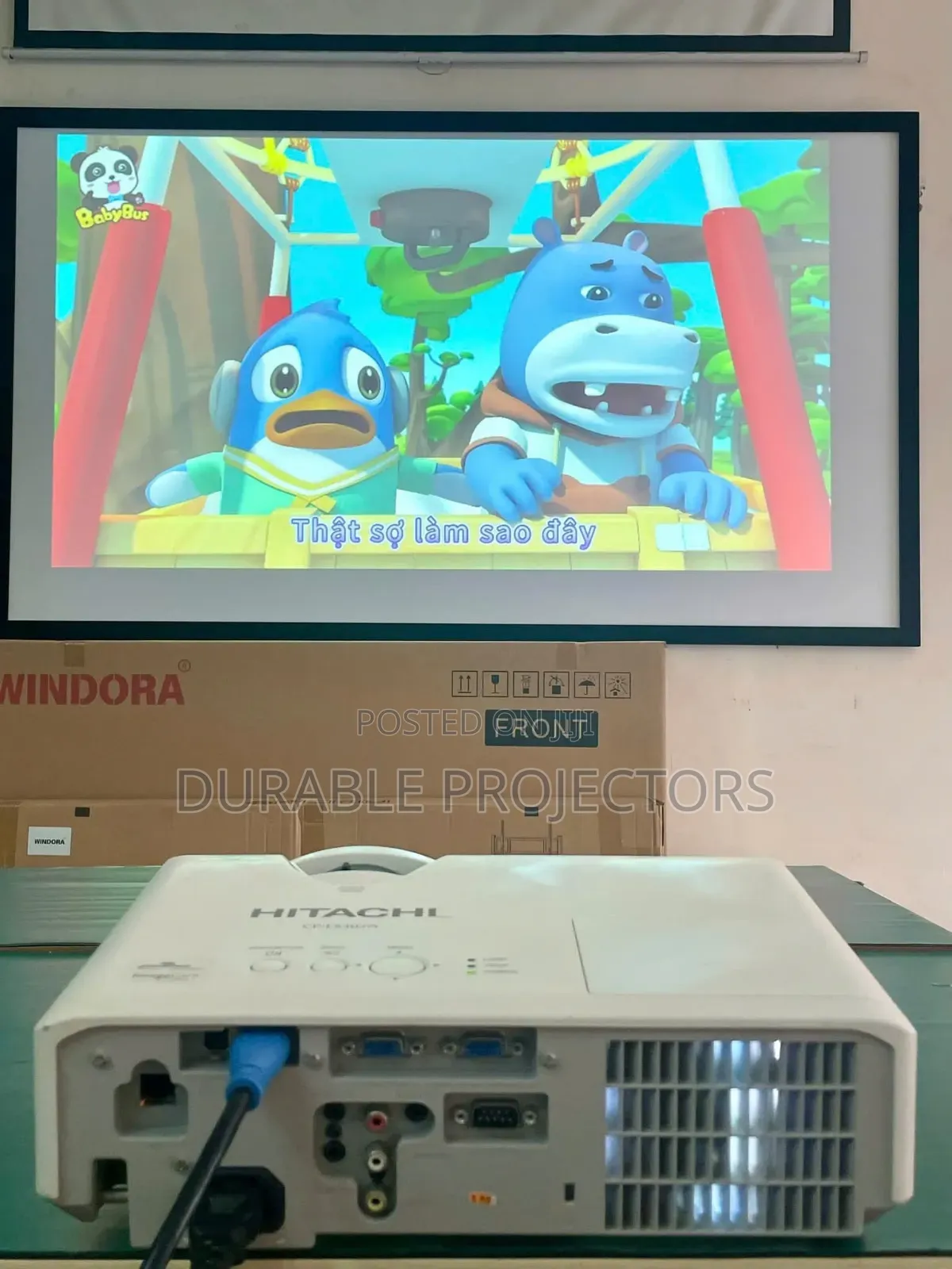Daylight Hitachi Projector
