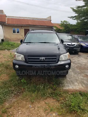 Toyota Highlander V6 2006 Black