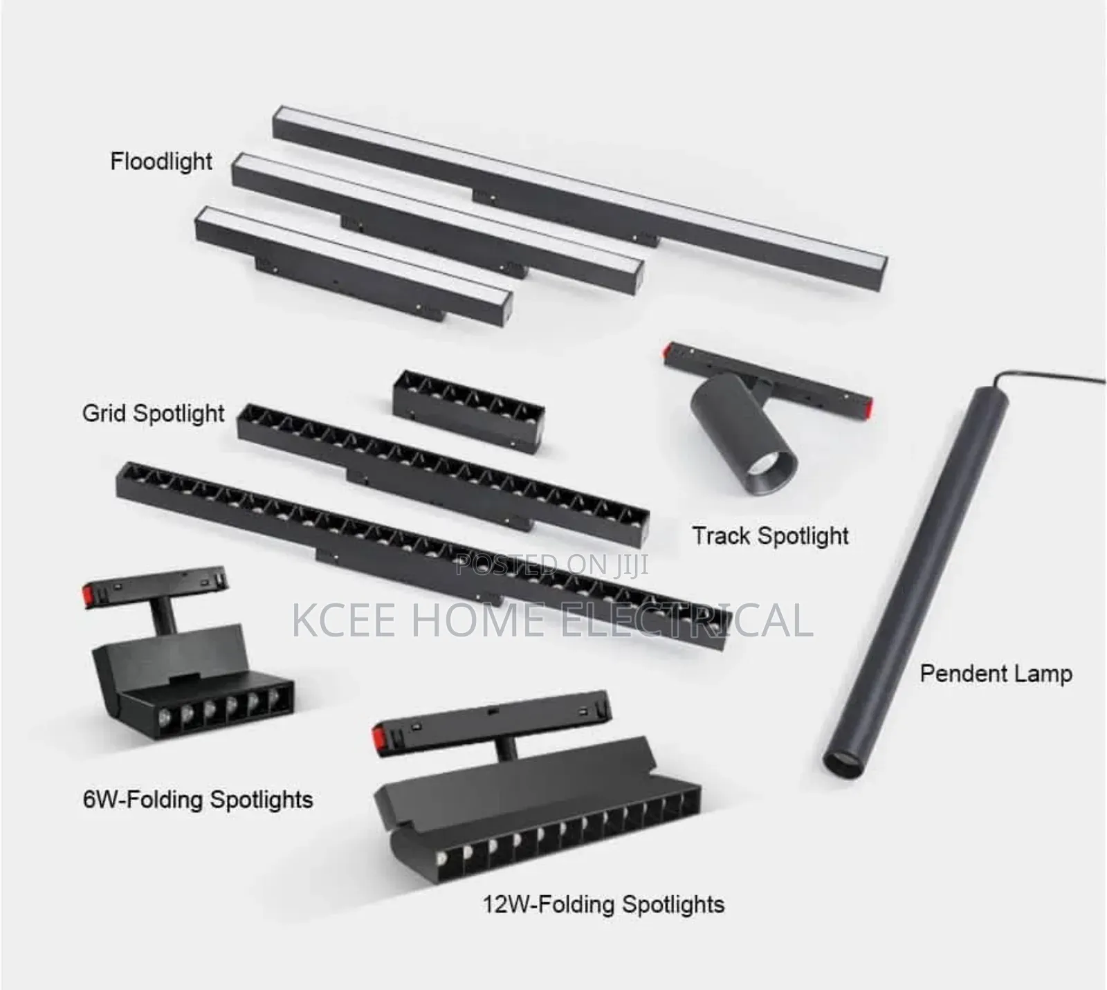 12w Folding Magnetic Track Light | Modern Adjustable Led Spotlight